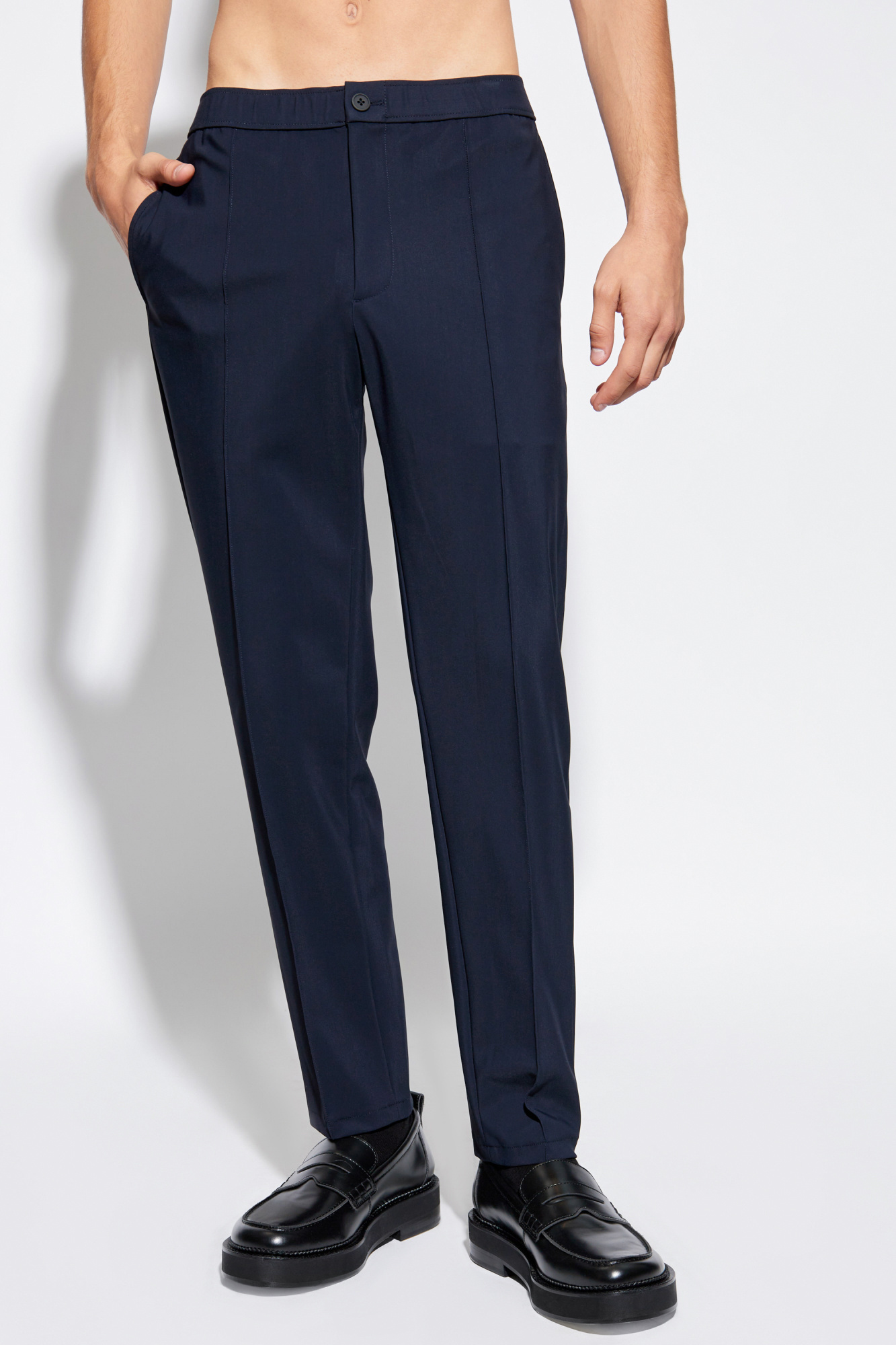パンツ Theory FW25 'Deep Pleat' pants (P0605203 U86) Good Wool Double Pleat Pant | Theory